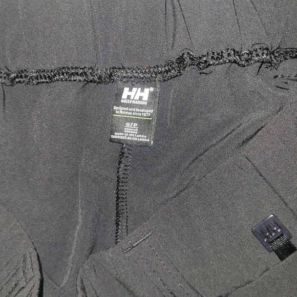 Helly Hansen Siren Quick Dry Wide-Leg Black Culotte Pants S - Picture 5 of 5